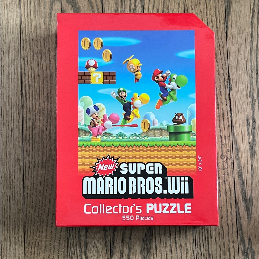Super Mario Bros. Wii Collector's Puzzle - Red